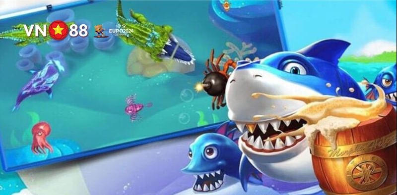 Sân chơi bắn cá VN88 cực giải trí và thưởng cũng rất to